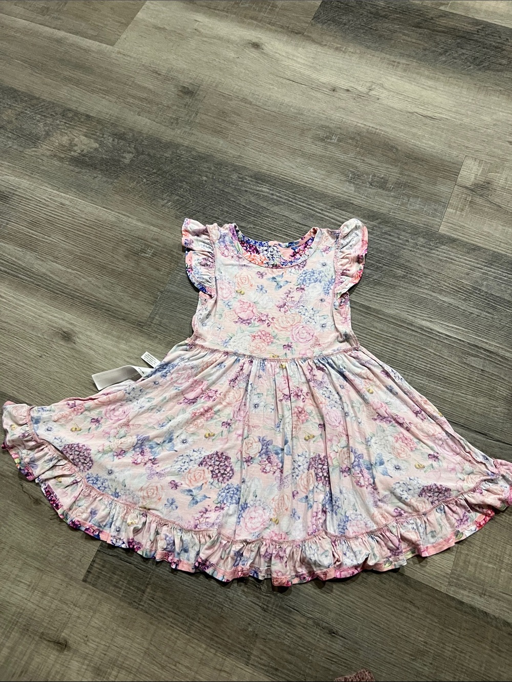 Posh Peanut Lyric print dress size 5T-6T - Picture 5 of 11